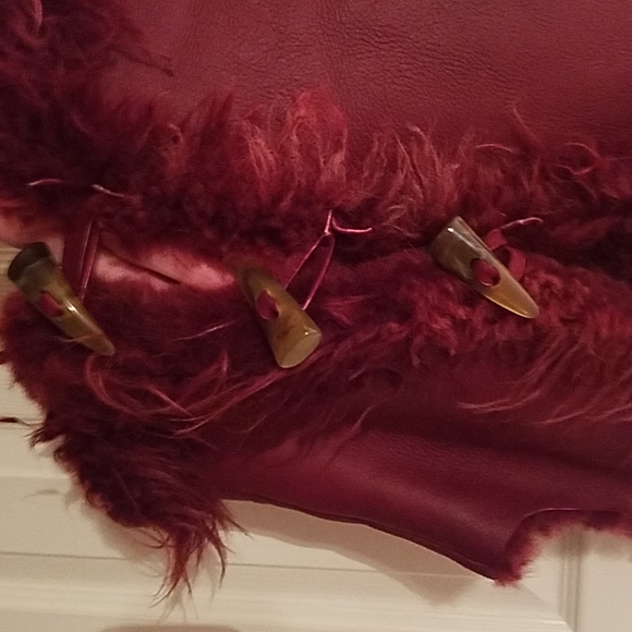 Mulled Wine Wooly reversible vest size small - Picture 2 of 5